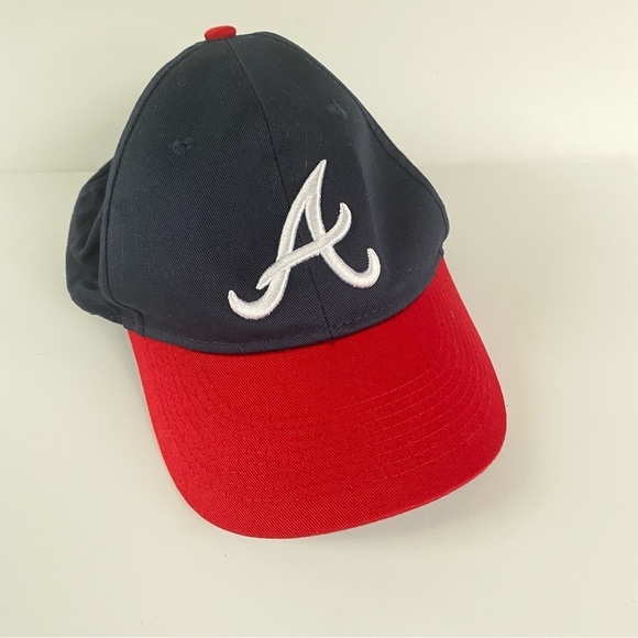 Atlanta Braves OC Sports MLB Adjustable Velcro Baseball Cap Youth - Picture 2 of 9